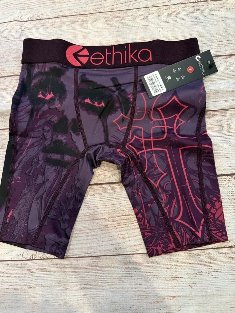 Ethika The Youth Size S (6-8) Multicolor Underwear BoxerBriefs- New W/tags
